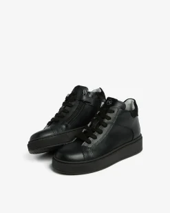 Sneakers Teen da Ragazzo in Pelle e Camoscio