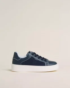 Sneakers Teen da Ragazzo in Pelle e Tela