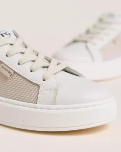 Sneakers Teen da Ragazzo in Pelle e Tela