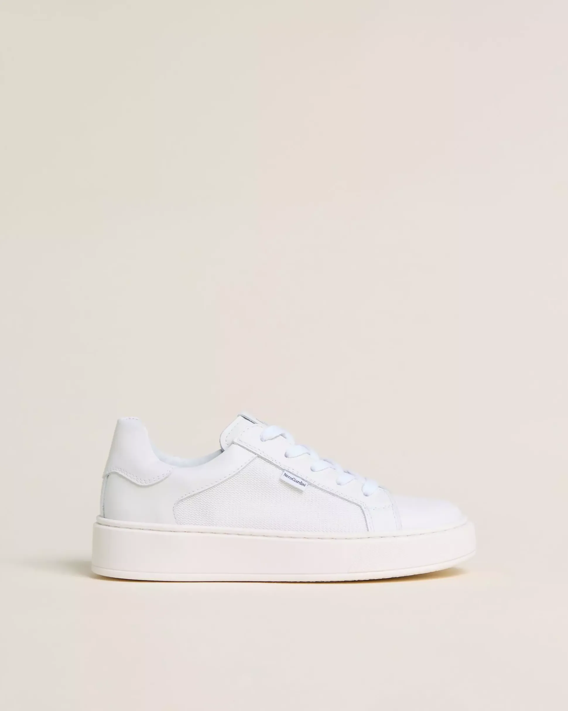 Sneakers Teen da Ragazzo in Pelle e Tela