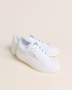 Sneakers Teen da Ragazzo in Pelle e Tela