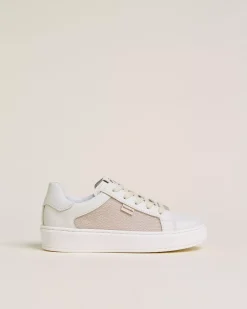Sneakers Teen da Ragazzo in Pelle e Tela