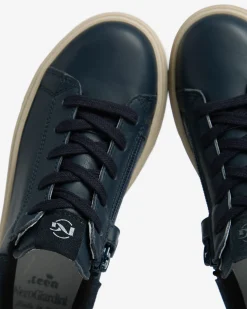 Sneakers Teen da Ragazzo in Pelle e Camoscio