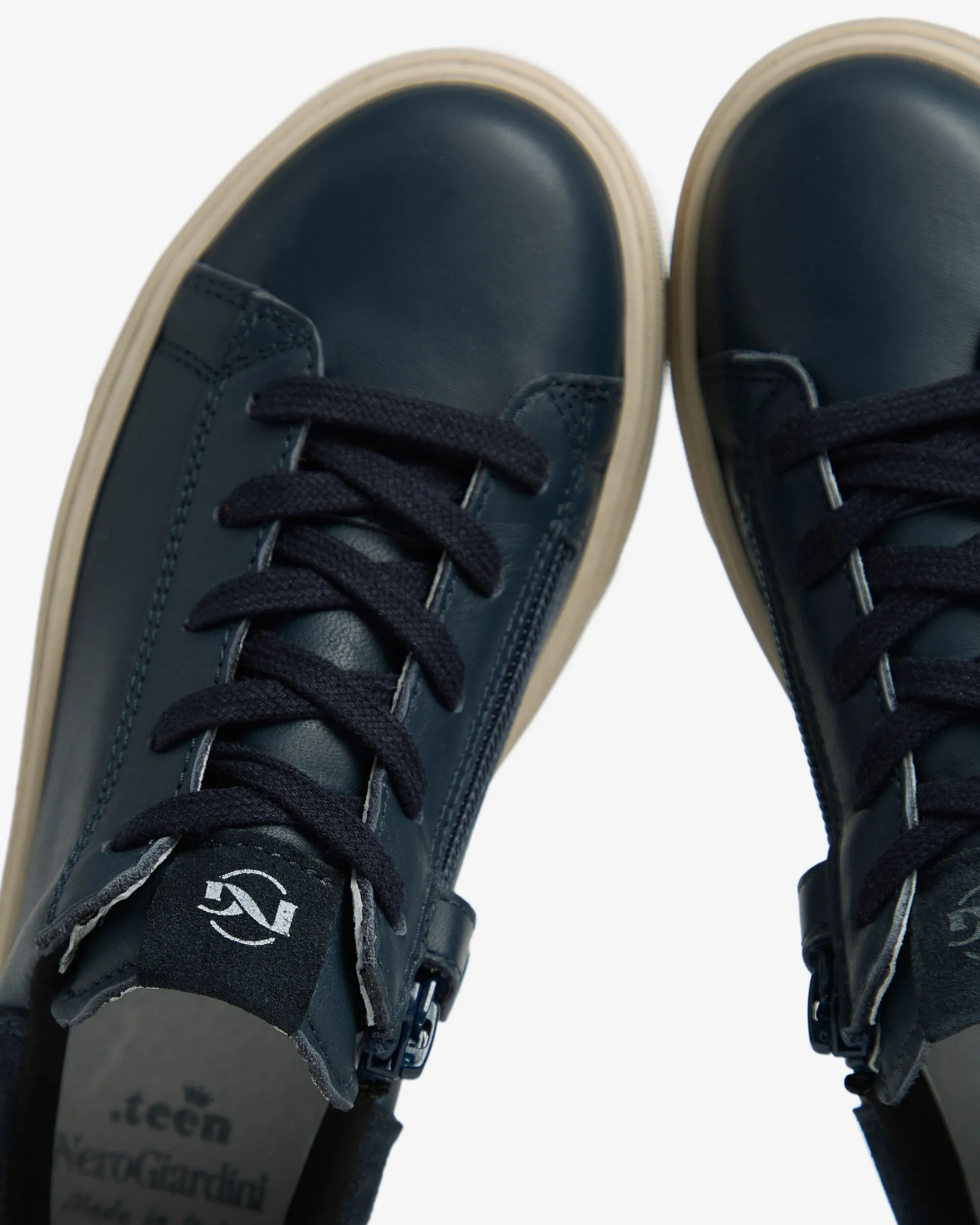 Sneakers Teen da Ragazzo in Pelle e Camoscio