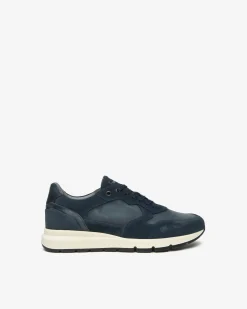 Sneakers Uomo Camoscio e Pelle
