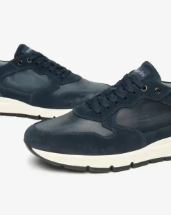 Sneakers Uomo Camoscio e Pelle