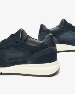 Sneakers Uomo Camoscio e Pelle