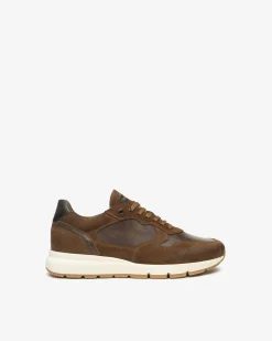 Sneakers Uomo Camoscio e Pelle