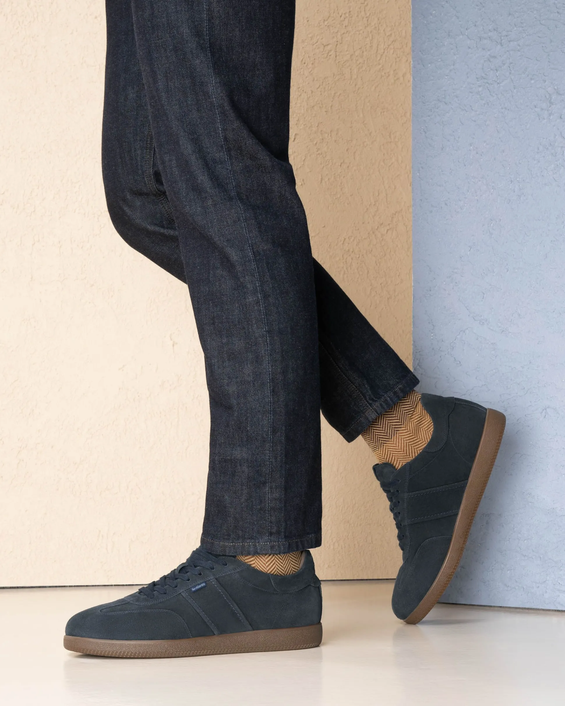 Sneakers Uomo in Camoscio