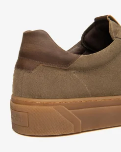 Sneakers Uomo in Camoscio e Pelle