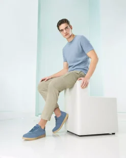 Sneakers Uomo in Camoscio