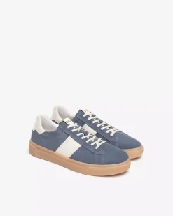 Sneakers Uomo in Camoscio e Pelle