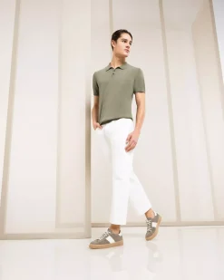 Sneakers Uomo in Camoscio e Pelle
