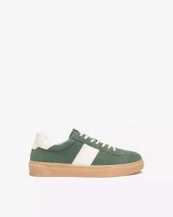 Sneakers Uomo in Camoscio e Pelle