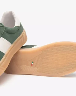 Sneakers Uomo in Camoscio e Pelle