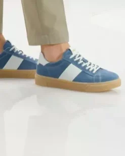 Sneakers Uomo in Camoscio e Pelle