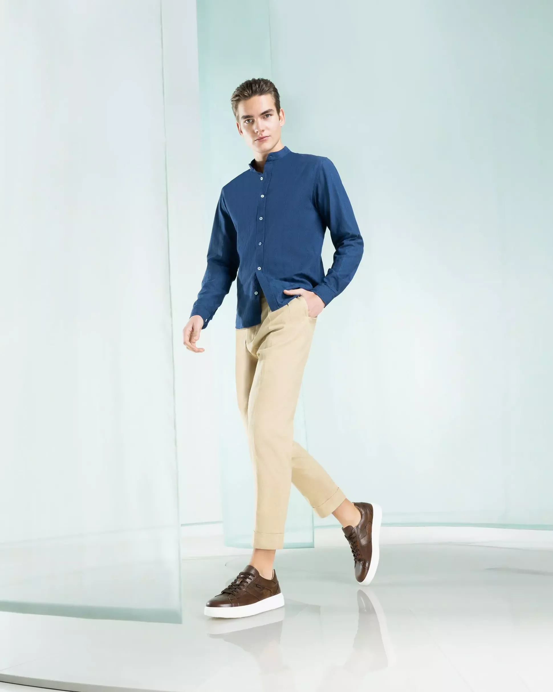 Sneakers Uomo in Pelle