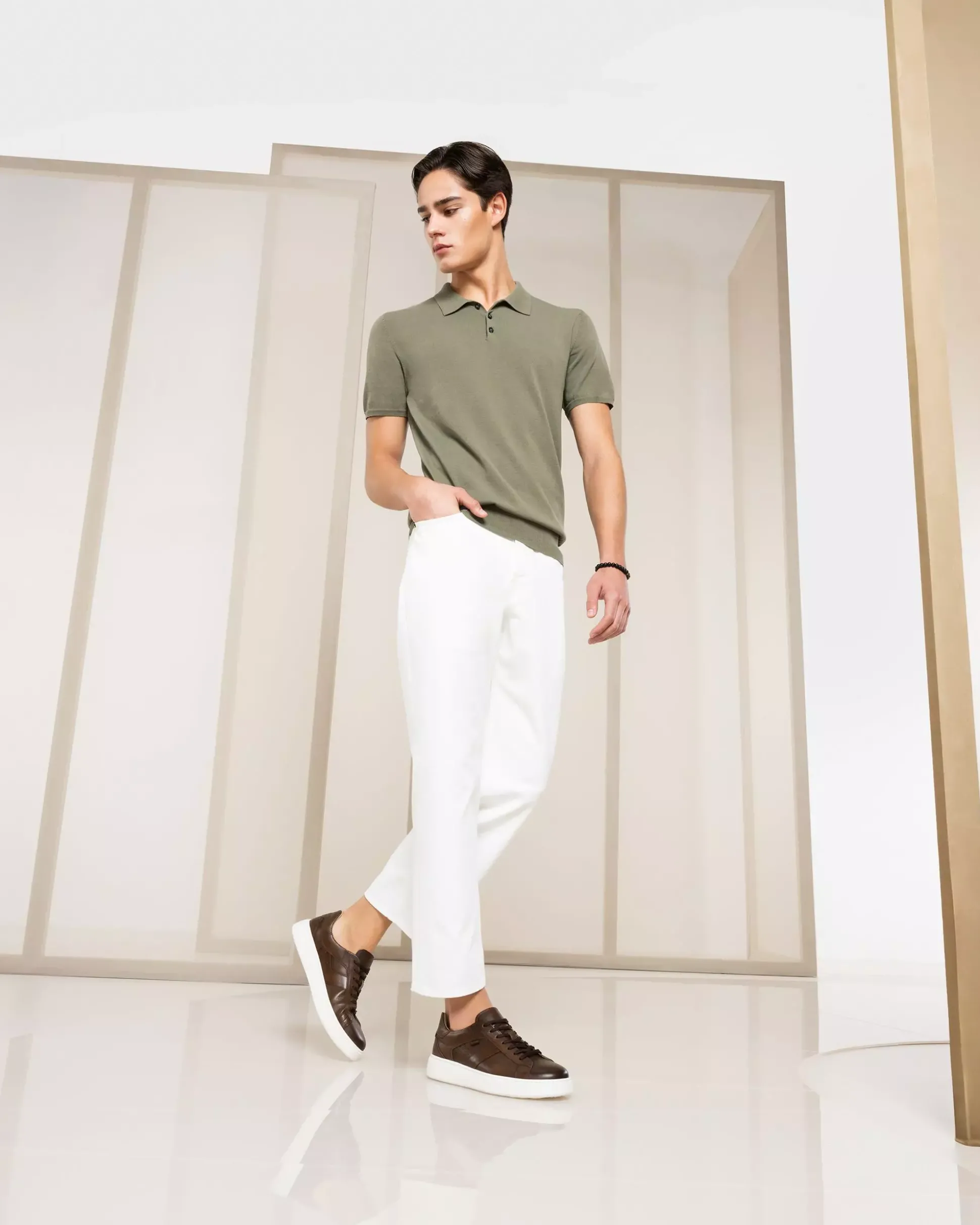 Sneakers Uomo in Pelle