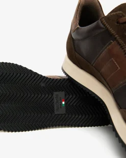 Sneakers Uomo in Pelle e Camoscio