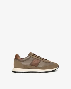 Sneakers Uomo in Pelle e Camoscio
