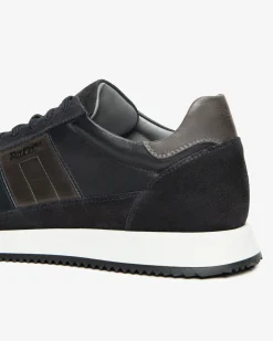 Sneakers Uomo in Pelle e Camoscio