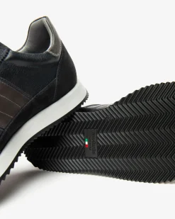 Sneakers Uomo in Pelle e Camoscio