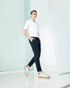Sneakers Uomo in Pelle e Camoscio