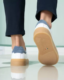 Sneakers Uomo in Pelle e Camoscio