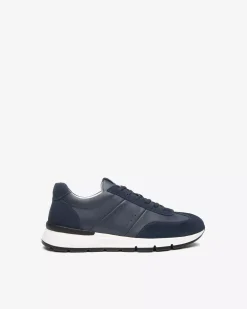 Sneakers Uomo in Pelle e Camoscio