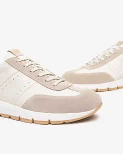 Sneakers Uomo in Pelle e Camoscio