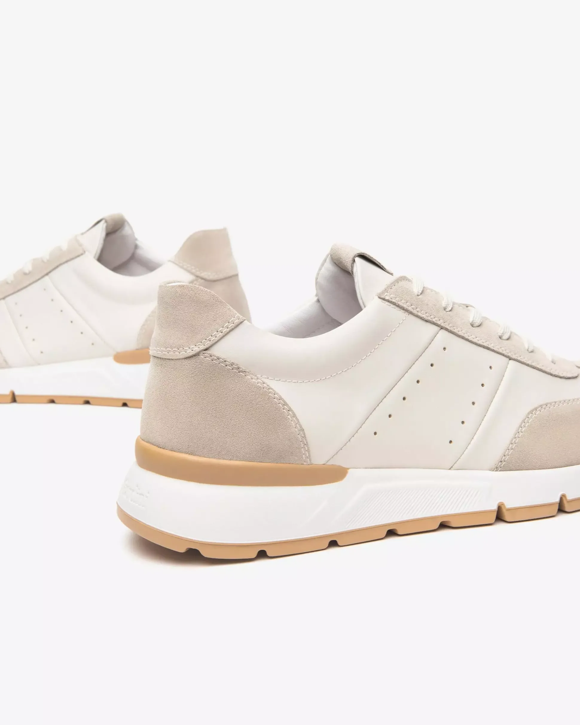 Sneakers Uomo in Pelle e Camoscio
