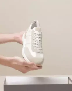Sneakers Uomo in Pelle e Camoscio