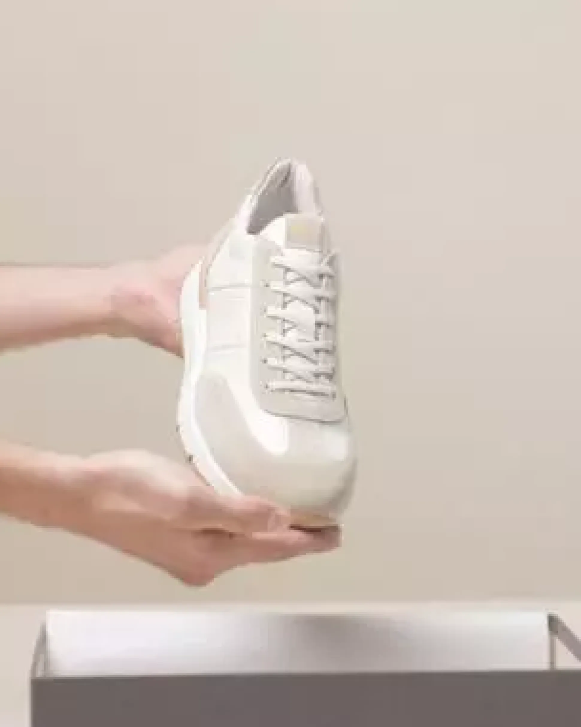 Sneakers Uomo in Pelle e Camoscio