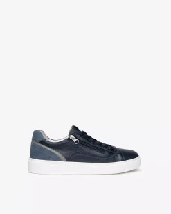 Sneakers Uomo in Pelle e Camoscio
