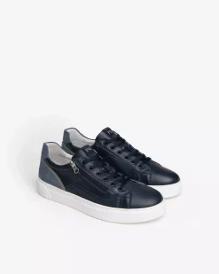 Sneakers Uomo in Pelle e Camoscio