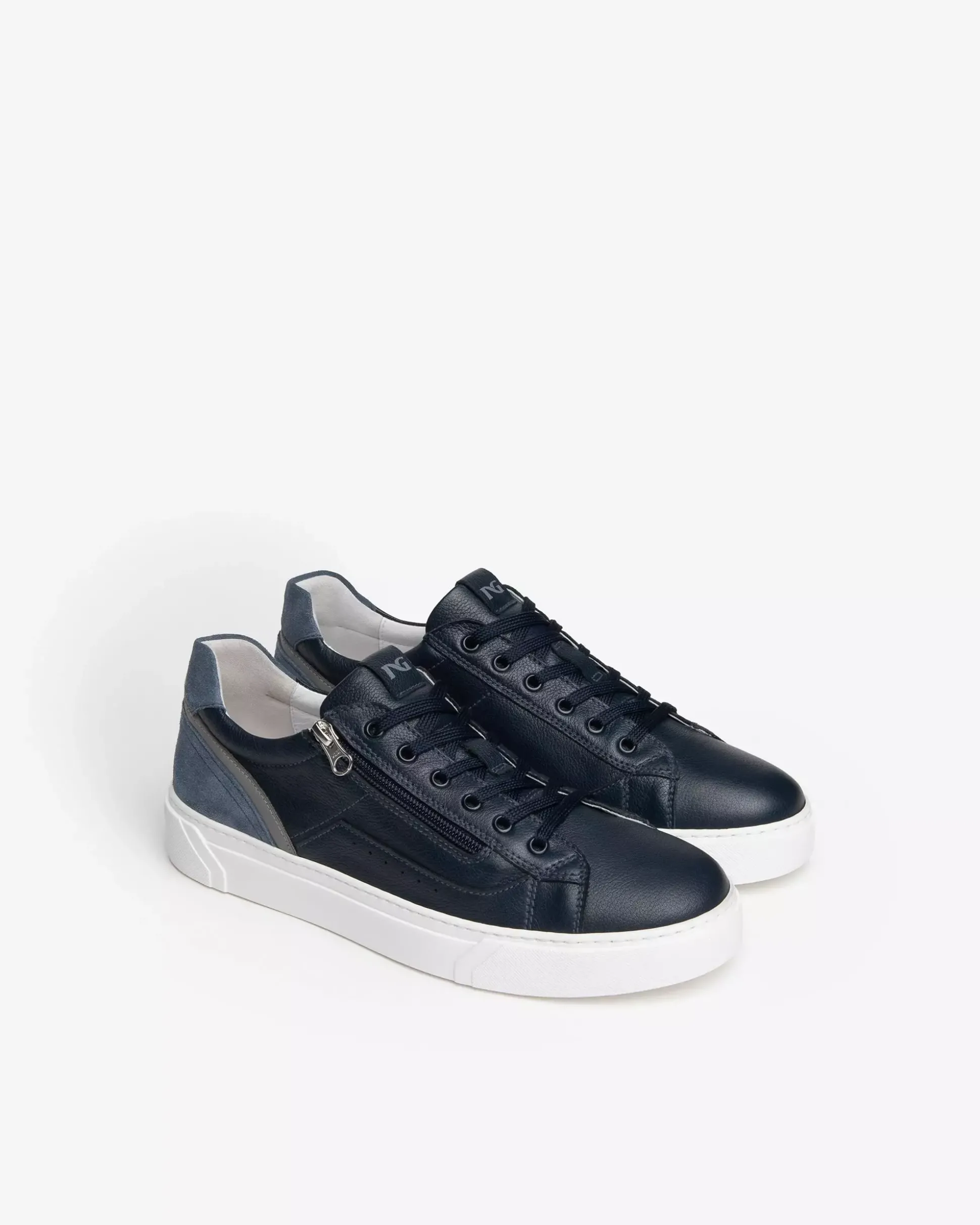 Sneakers Uomo in Pelle e Camoscio