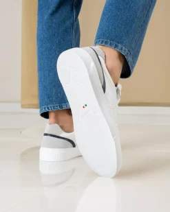 Sneakers Uomo in Pelle e Camoscio