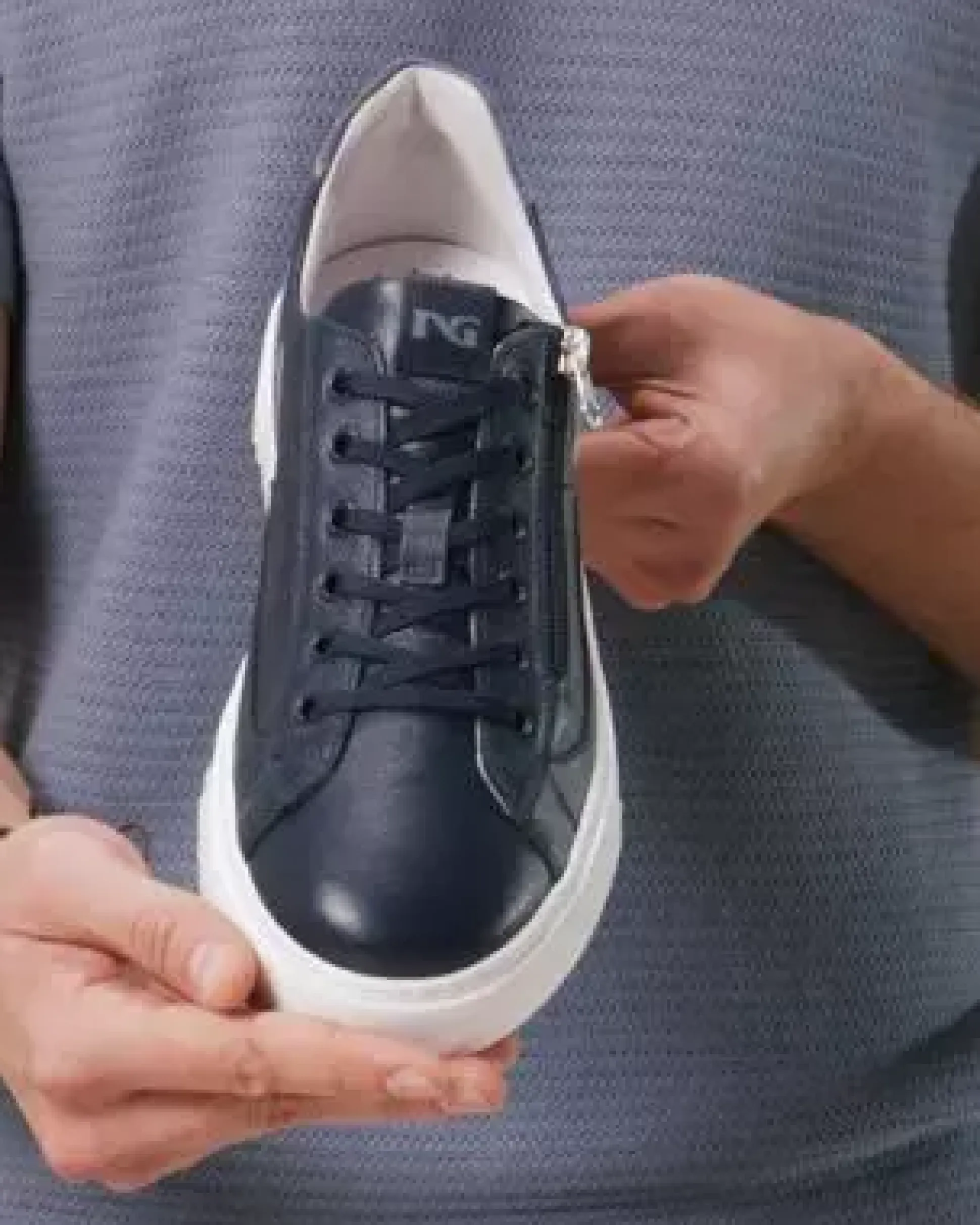 Sneakers Uomo in Pelle e Camoscio