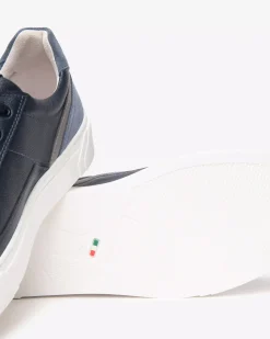 Sneakers Uomo in Pelle e Camoscio