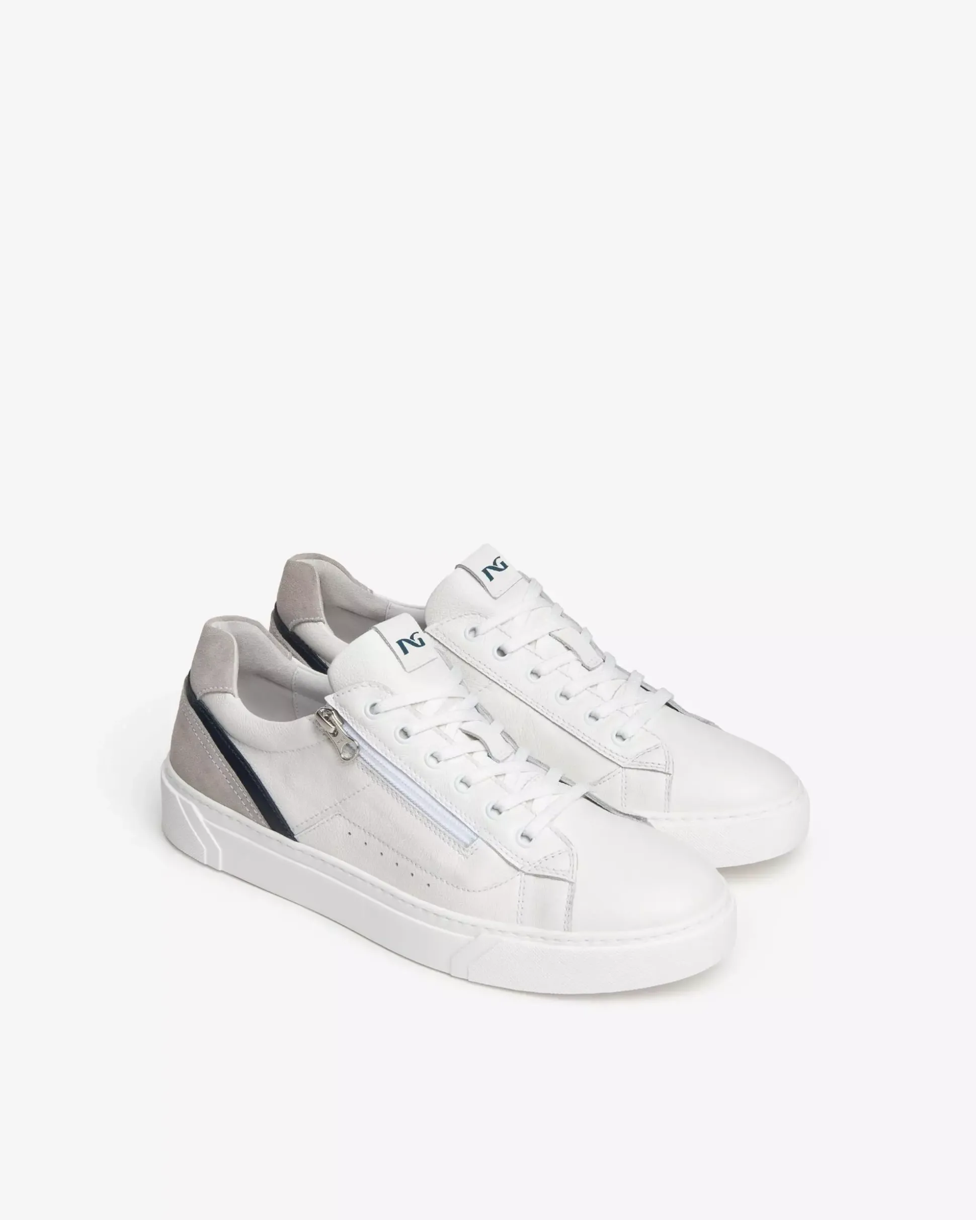 Sneakers Uomo in Pelle e Camoscio