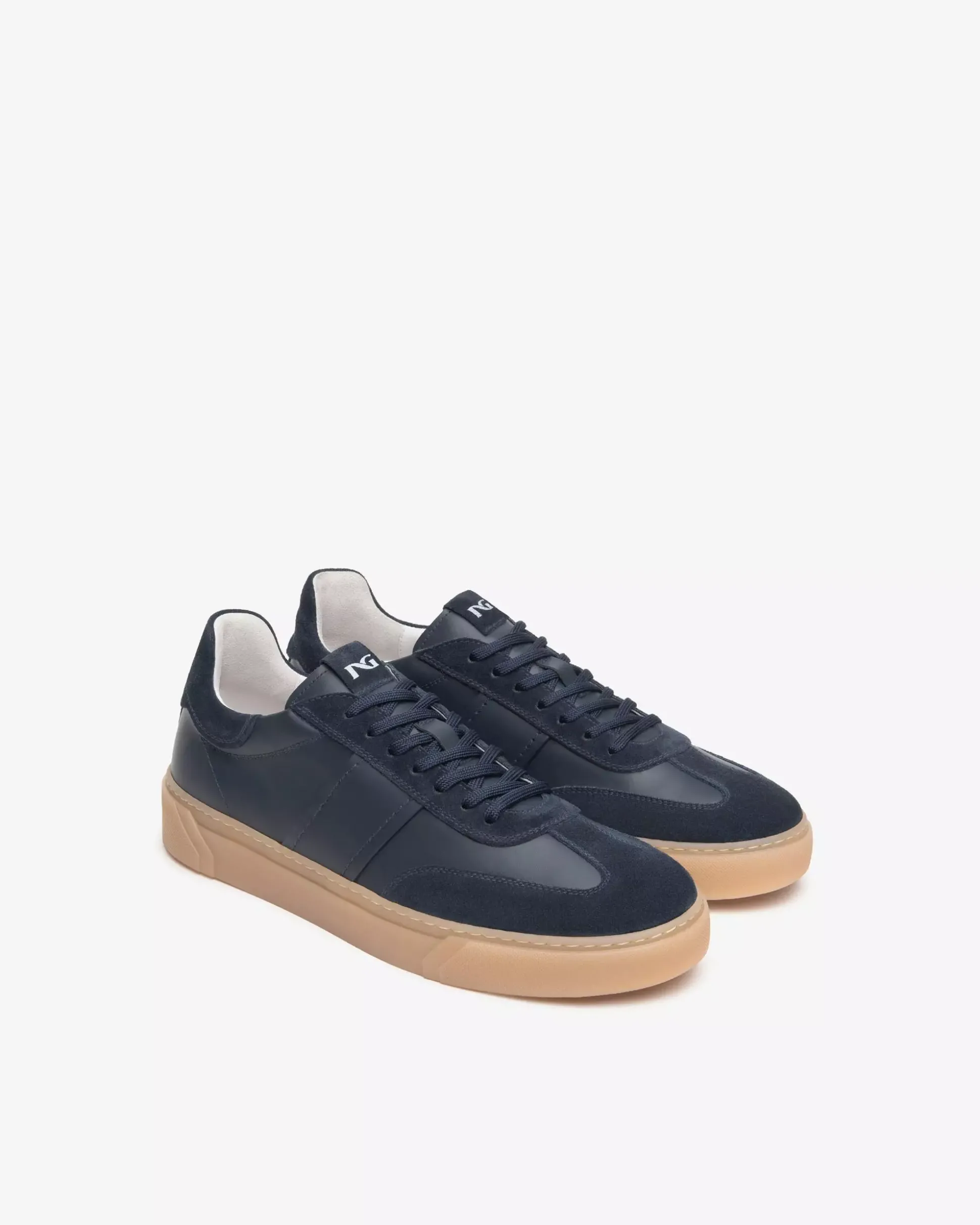 Sneakers Uomo in Pelle e Camoscio