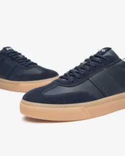 Sneakers Uomo in Pelle e Camoscio