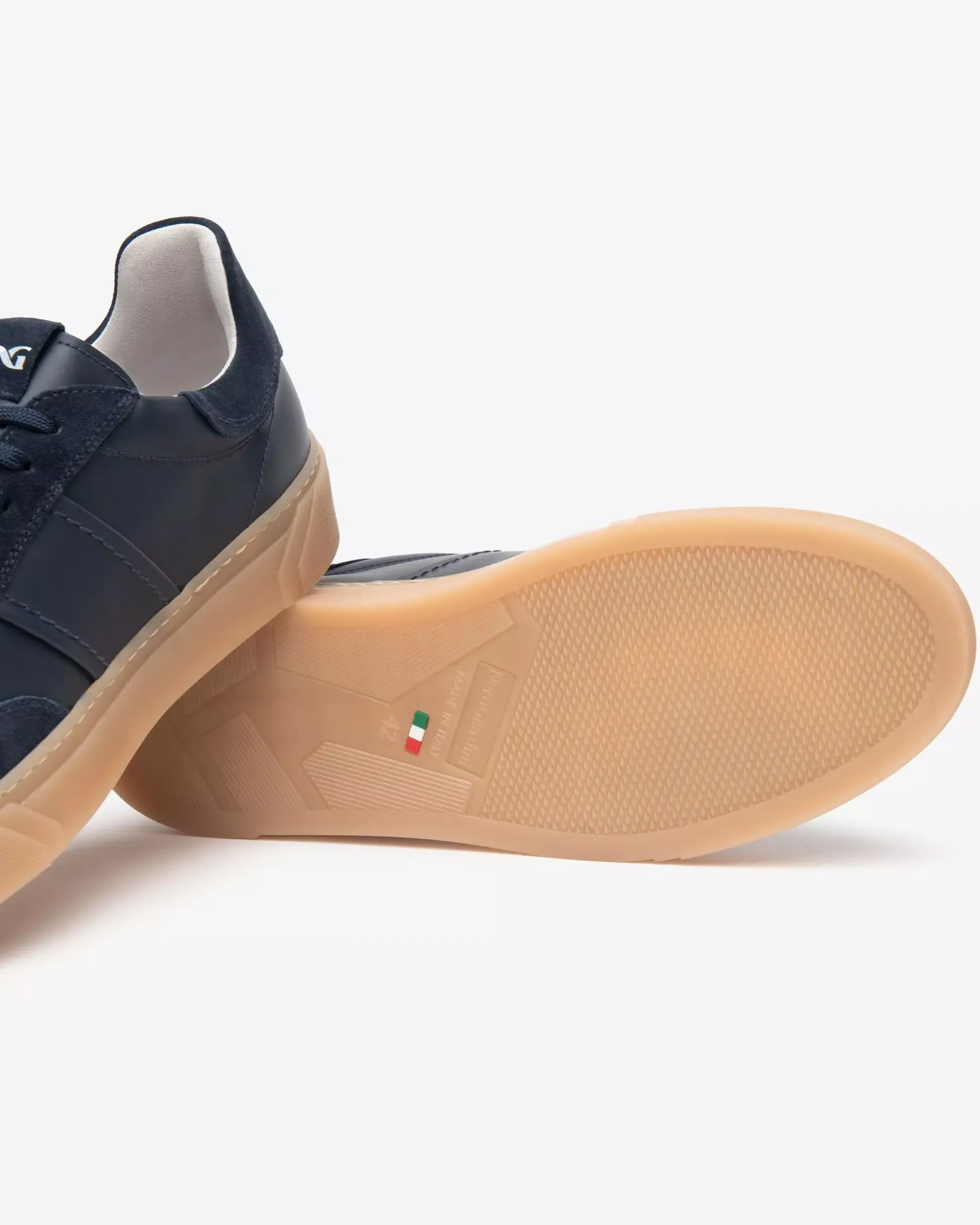 Sneakers Uomo in Pelle e Camoscio