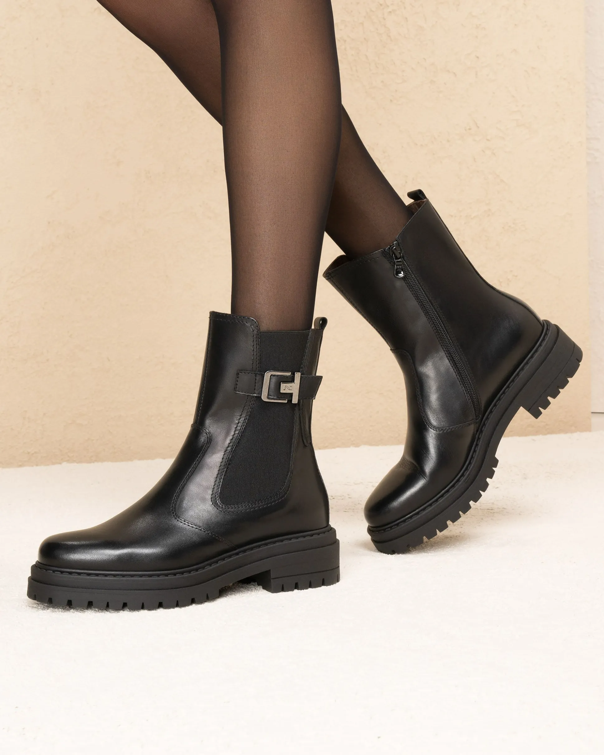 Stivaletti Chelsea Donna in Pelle