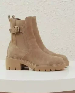 Stivaletti Chelsea Donna in Suede