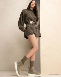 Stivaletti Chelsea Donna in Suede
