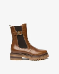 Stivaletti Chelsea Donna in Pelle
