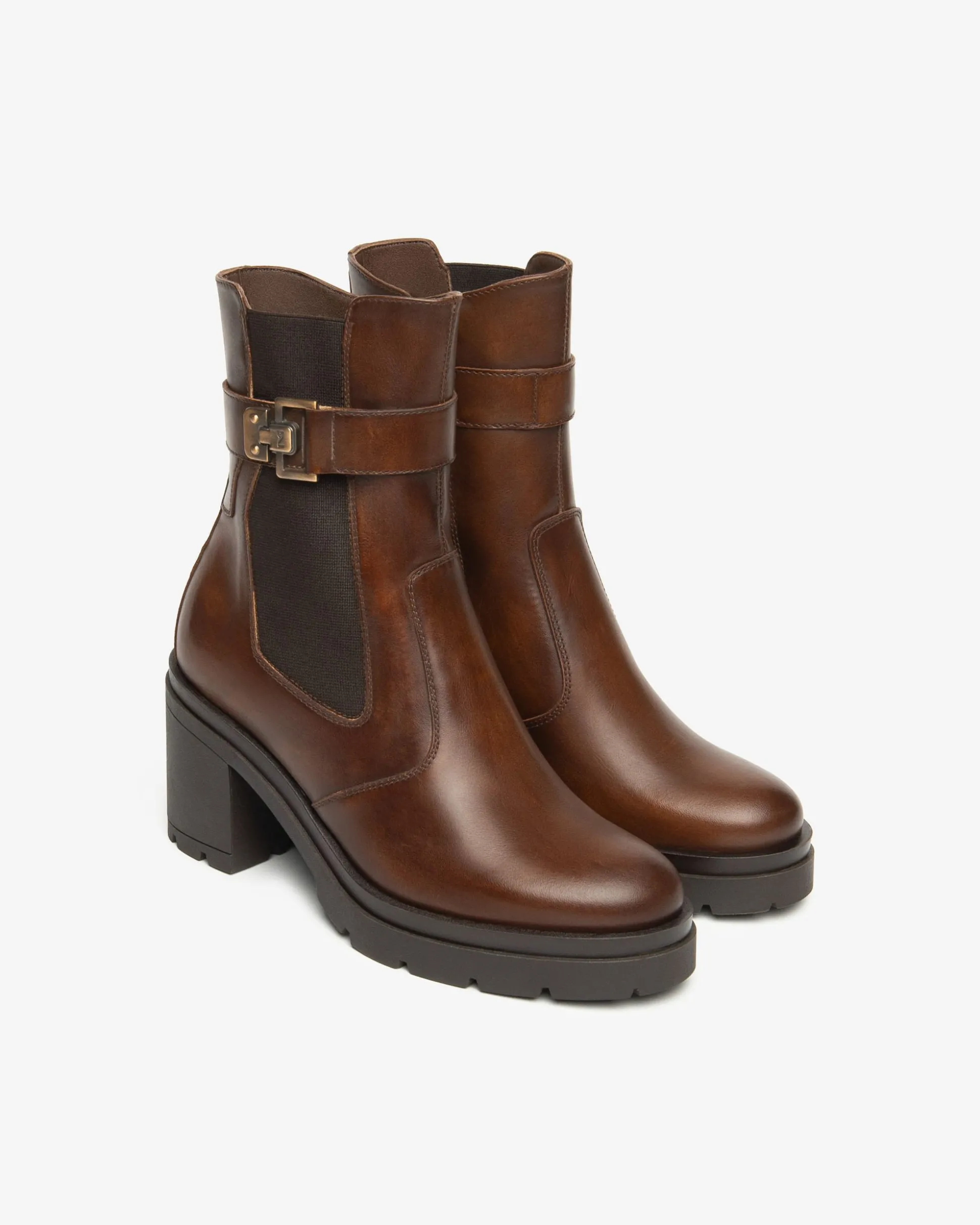 Stivaletti Chelsea Donna in Pelle