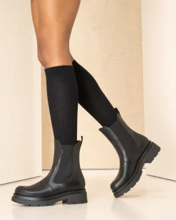 Stivaletti Chelsea Donna in Pelle