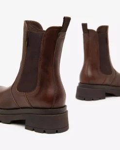 Stivaletti Chelsea Donna in Pelle